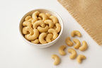 Nuez de la india sin sal a granel, snack crujiente y saludable